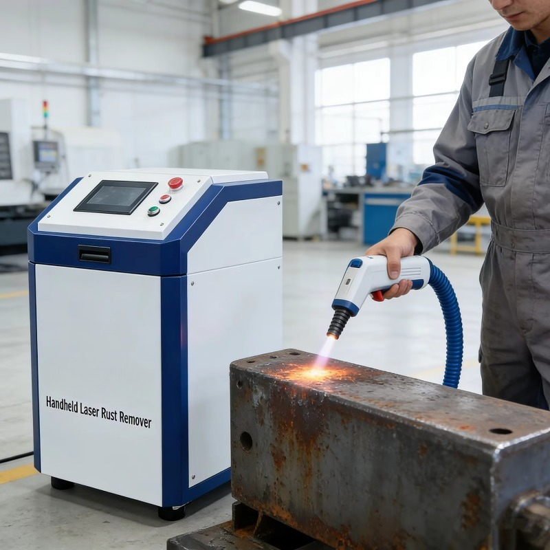 Portable Handheld Laser Cleani - Industrial Laser Paint Remover review and price
