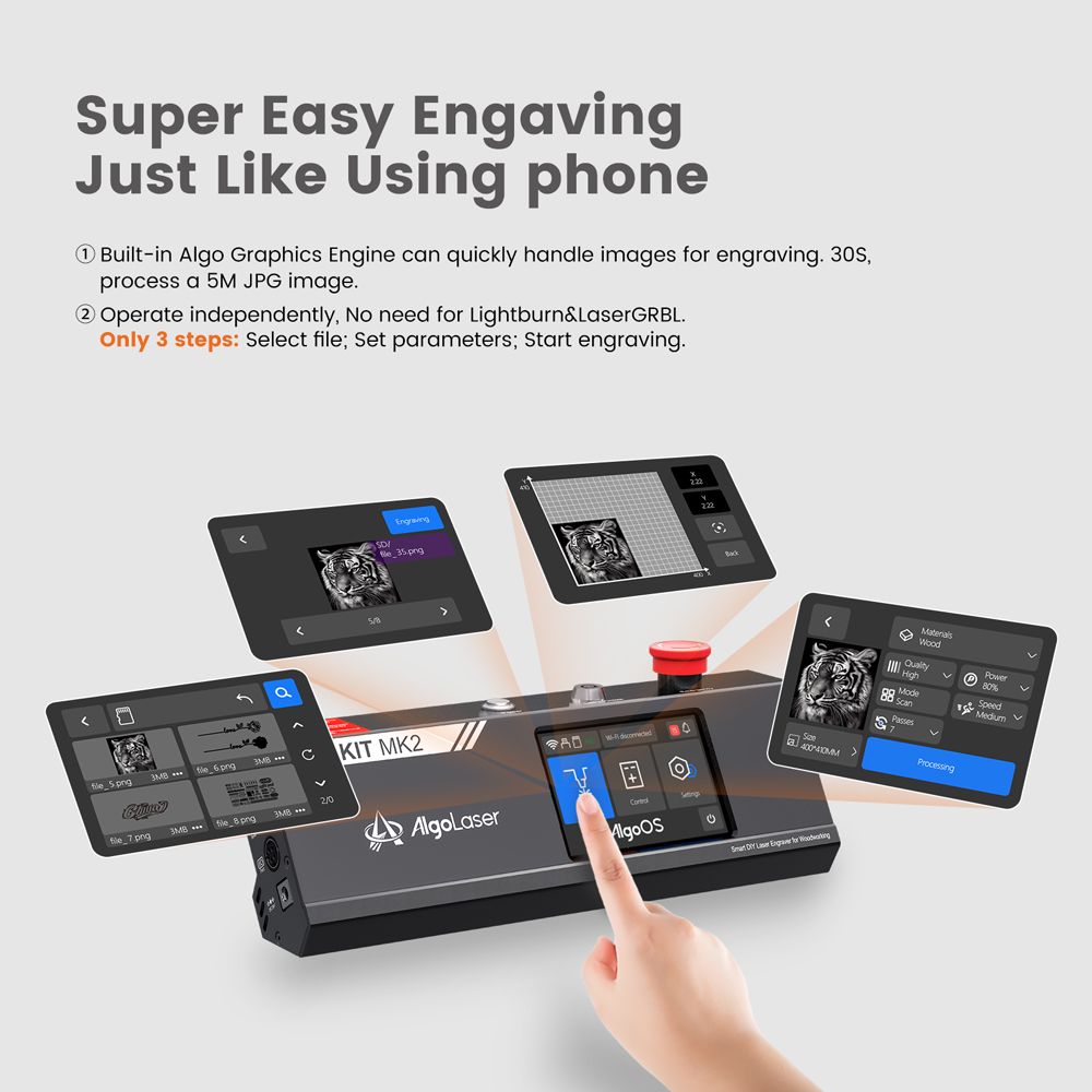 AlgoLaser Laser Engraving Mach - Laser Engraving Software review and price