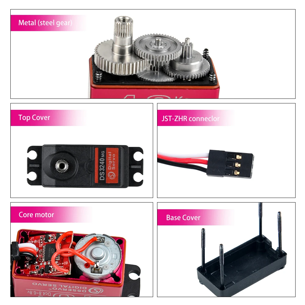 40KG Dsservo DS3240 Large Torq - Servo Motor Cnc review and price