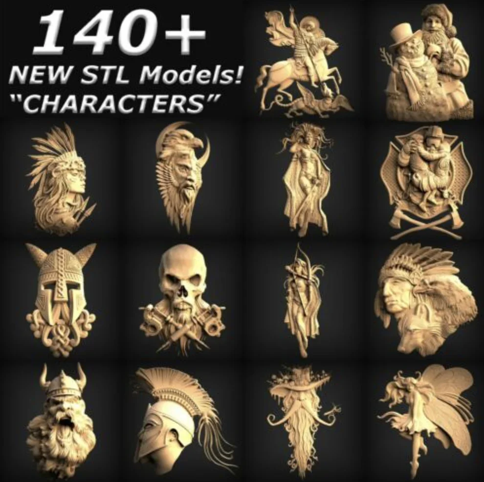 CHARACTERS COLLECTION - More T - Laser Engraving Software review and price