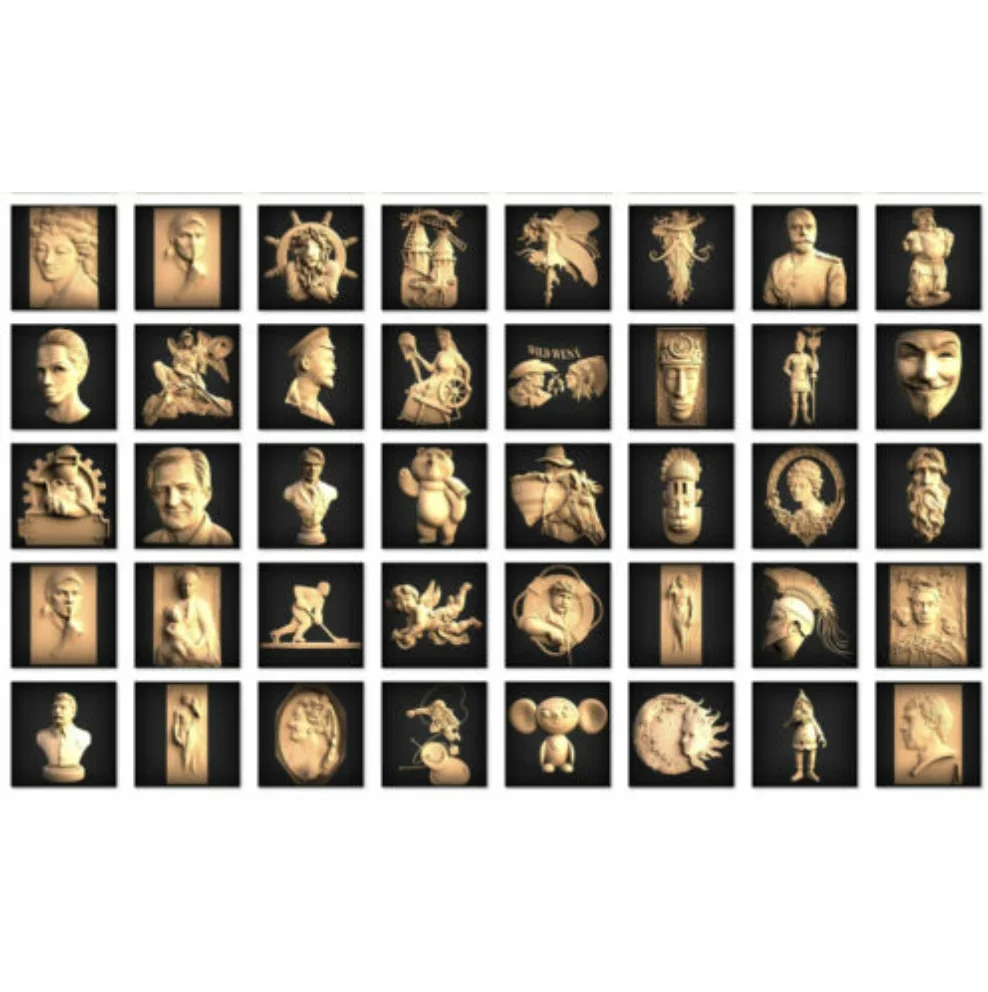 CHARACTERS COLLECTION - More T - Laser Engraving Software review and price