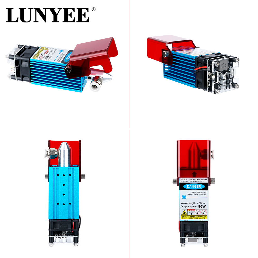LUNYEE Laser Module 80W 40W Wi - Metal Laser Cutter Head review and price