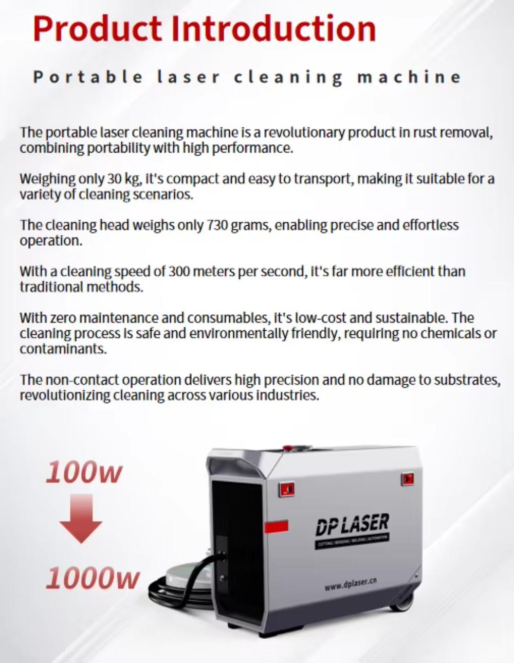 Industrial Portable Laser Clea - Industrial Laser Paint Remover review and price