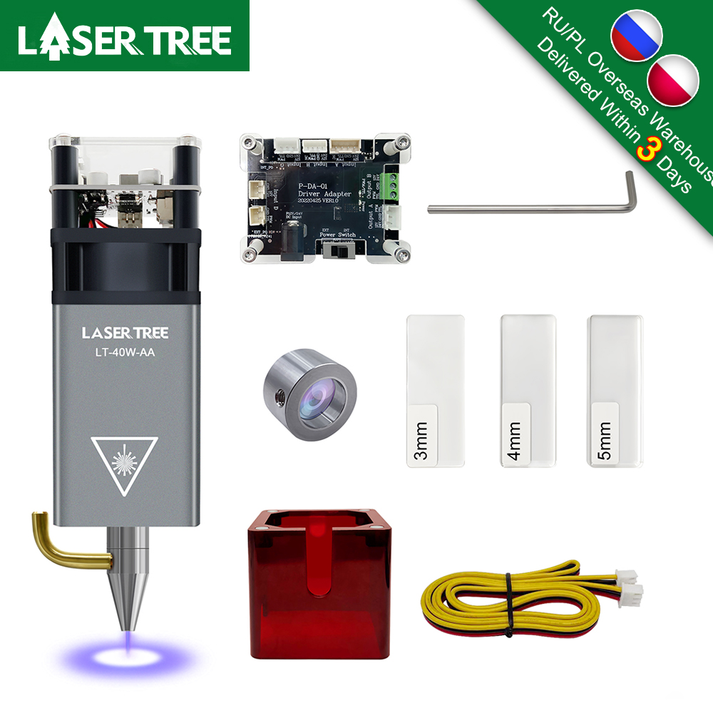 LASER TREE 20W 10W 5W Optical  - Metal Laser Cutter Head review and price