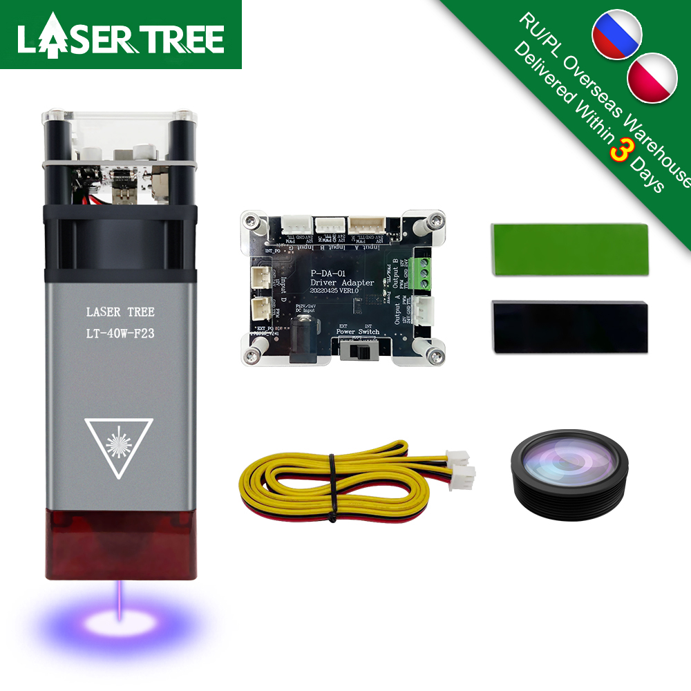 LASER TREE 20W 10W 5W Optical  - Metal Laser Cutter Head review and price
