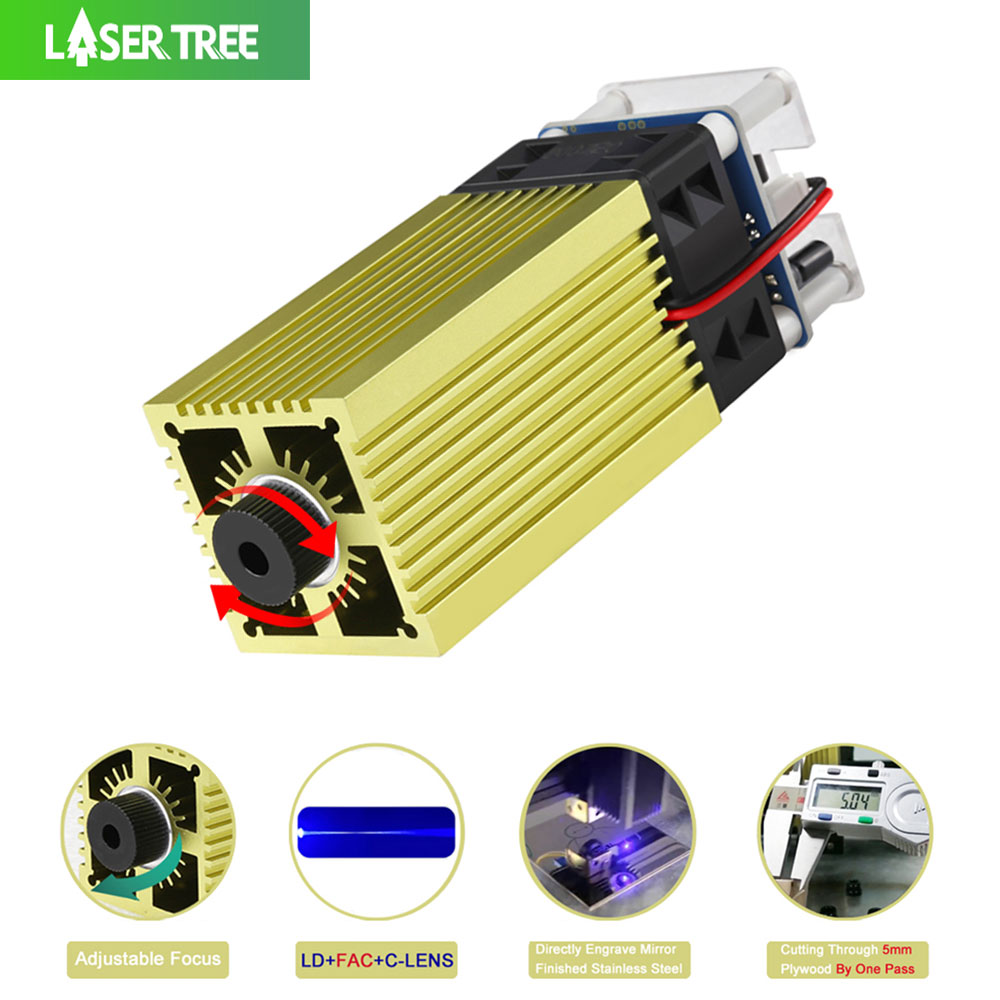 LASER TREE 4W 5W Laser Module  - Metal Laser Cutter Head review and price
