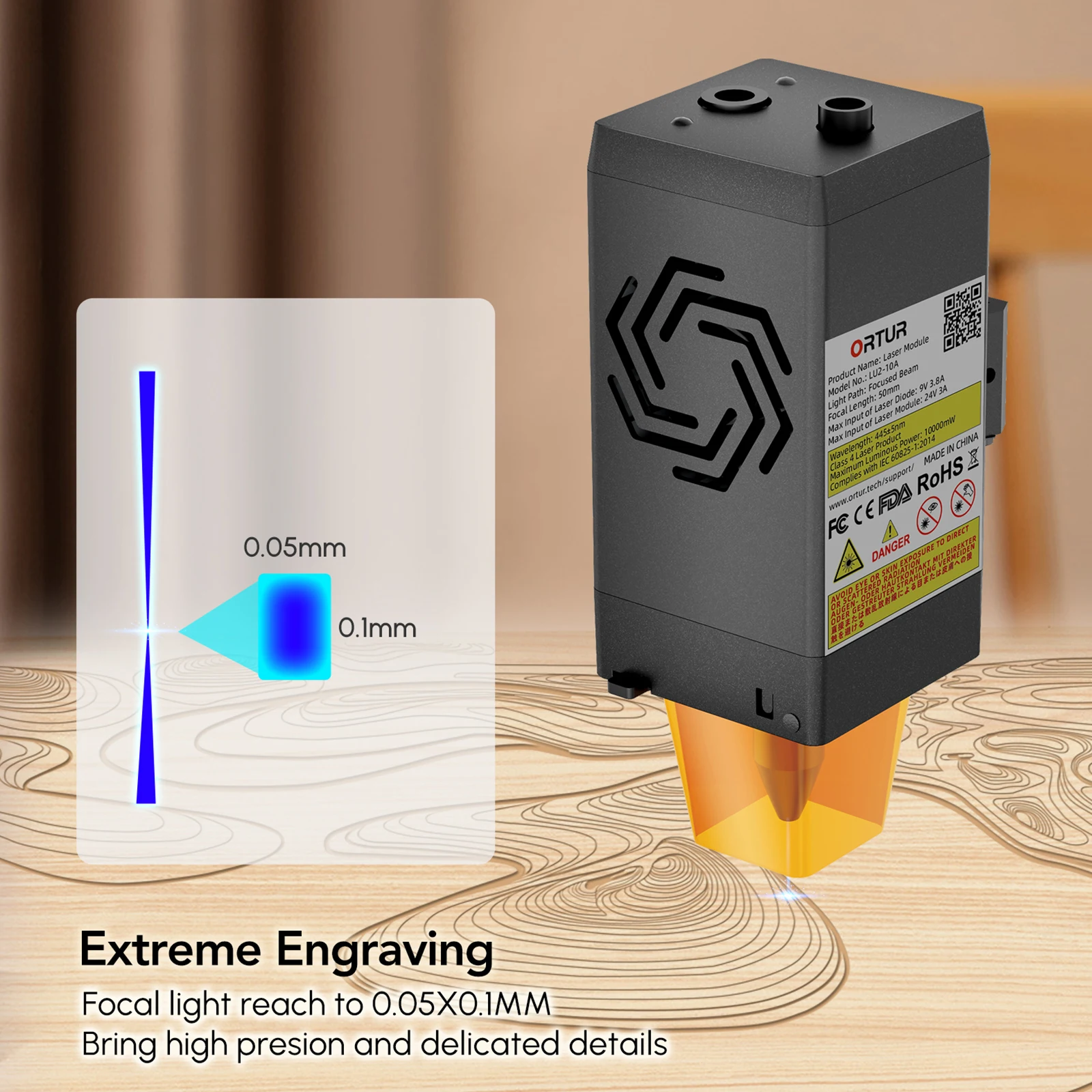 ORTUR LU2-10A 10W High Precisi - Laser Engraving Software review and price