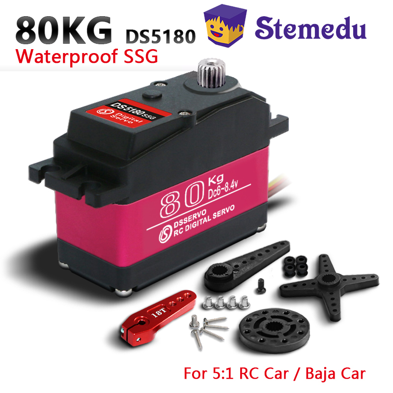 Dsservo Waterproof DS5180 80KG - Servo Motor Cnc review and price