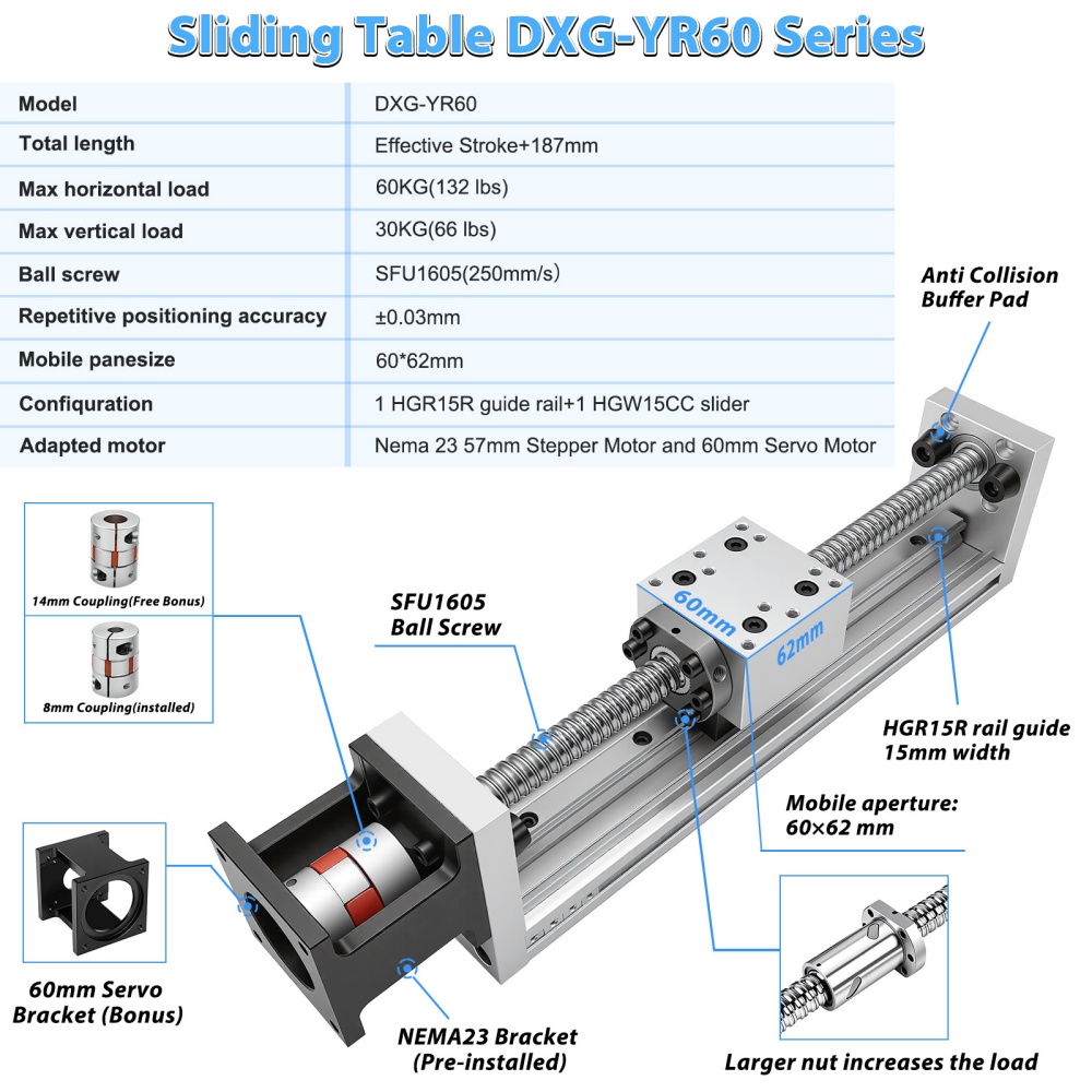 High-Precision 0.03mm Mini Lin - Servo Motor Cnc review and price