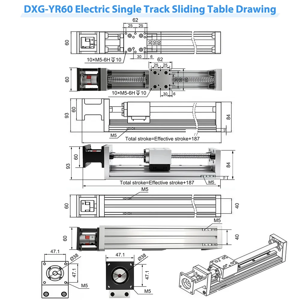 High-Precision 0.03mm Mini Lin - Servo Motor Cnc review and price