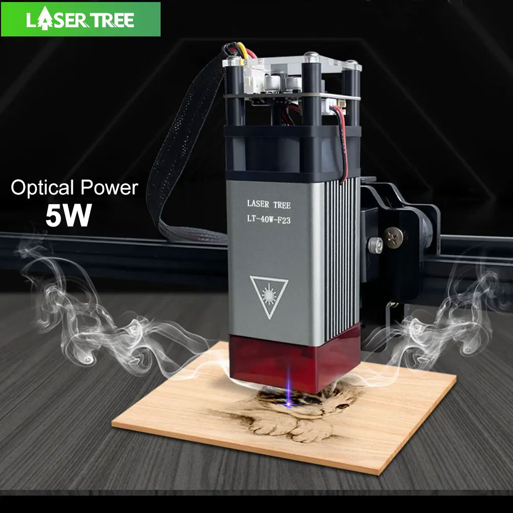LASER TREE 4w 5W Laser Module  - Metal Laser Cutter Head review and price
